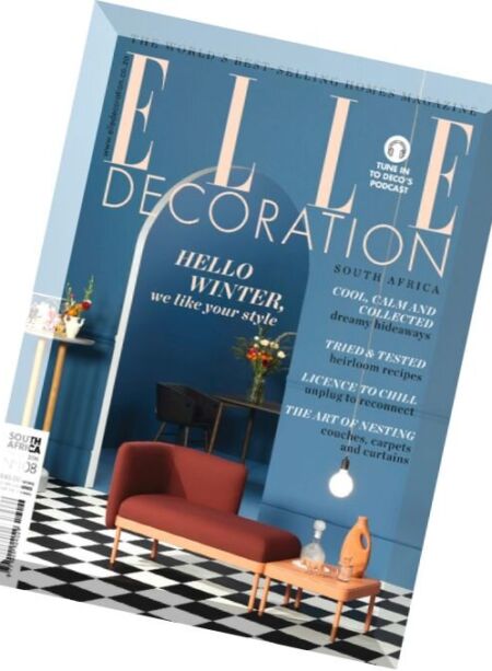 Elle Decoration South Africa – June-July 2016 Cover