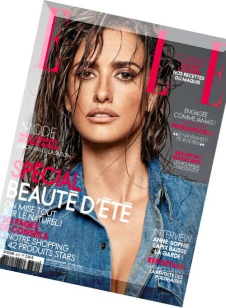 Elle France – 27 Mai 2016 Cover