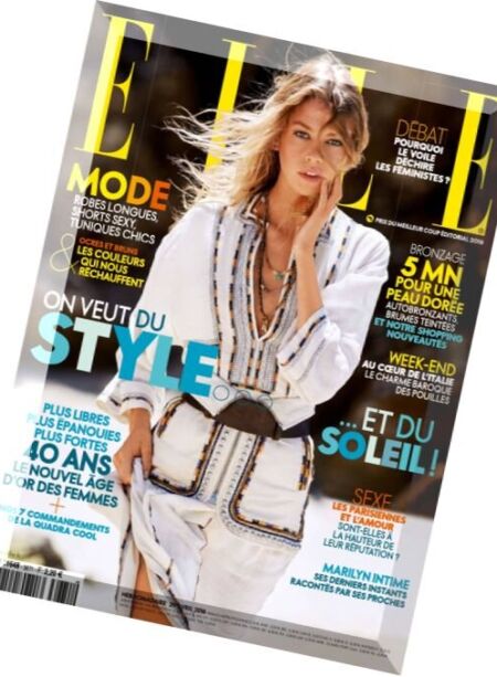 Elle France – 29 Avril 2016 Cover