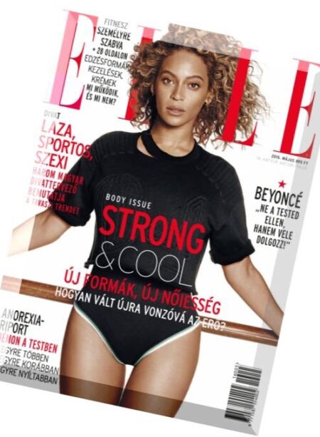 Elle Hungary – Majus 2016 Cover