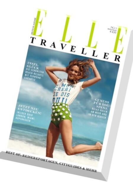 ELLE TRAVELLER – N 5, 2016 Cover