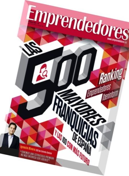 Emprendedores – Mayo 2016 Cover