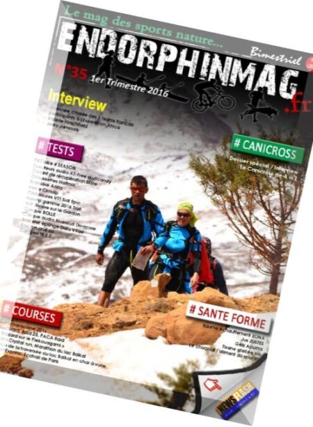ENdorphinmag – 1er Trimestre 2016 Cover