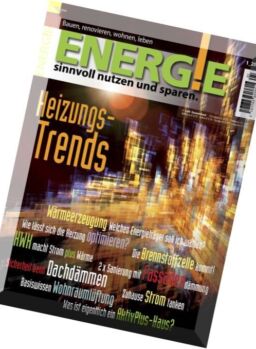 Energ!e – Nr. 1, 2016