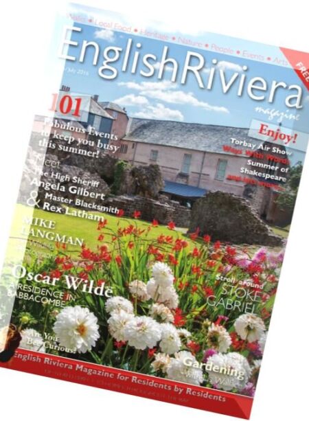 English Riviera – June-July 2016 Cover