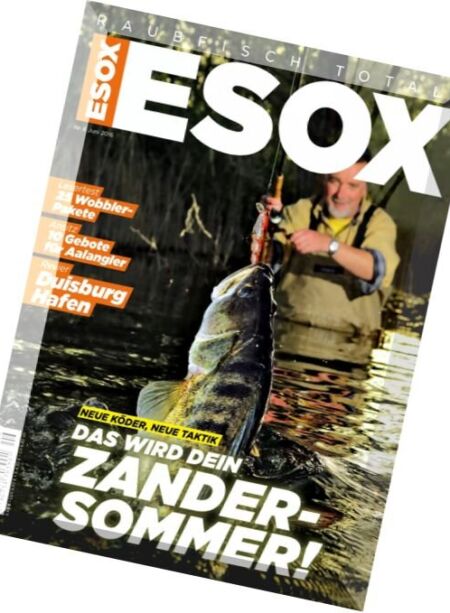 Esox – Juni 2016 Cover
