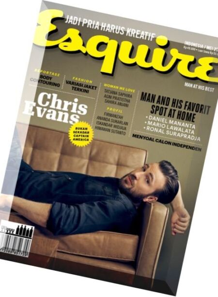 Esquire Indonesia – May 2016 Cover