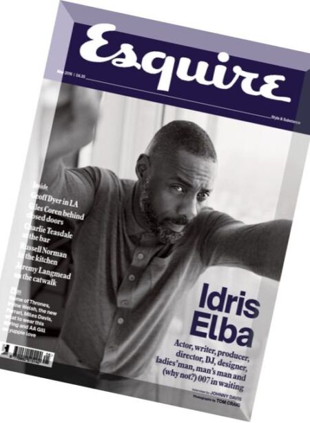 Esquire UK – May 2016 Cover