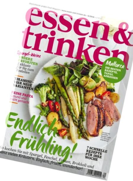 Essen und Trinken – Mai 2016 Cover