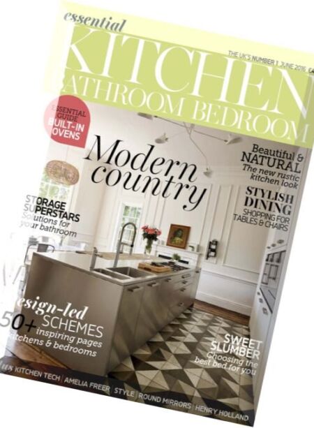 Essential Kitchen Bathroom Bedroom – June 2016 Cover