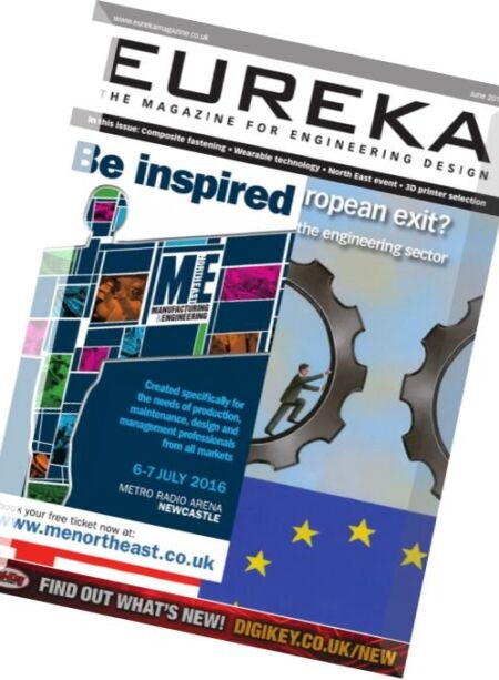 Eureka Magazine – June 2016 Cover