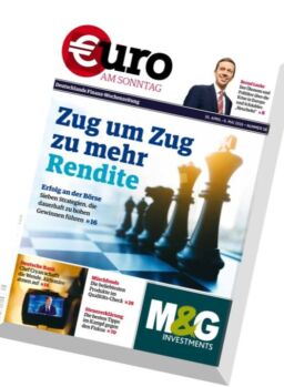 Euro am Sonntag – N 18, 30 April 2016