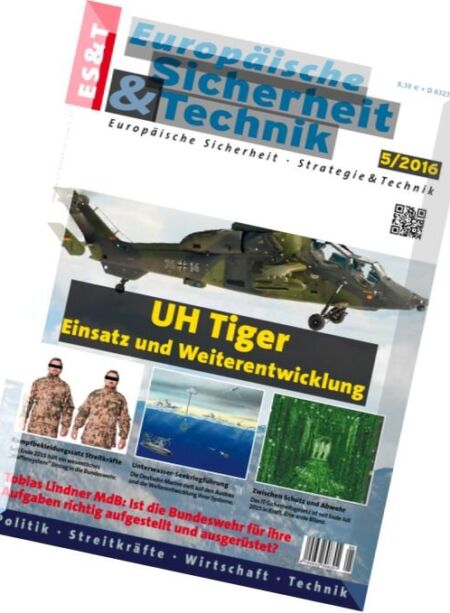Europaische Sicherheit & Technik – Mai 2016 Cover