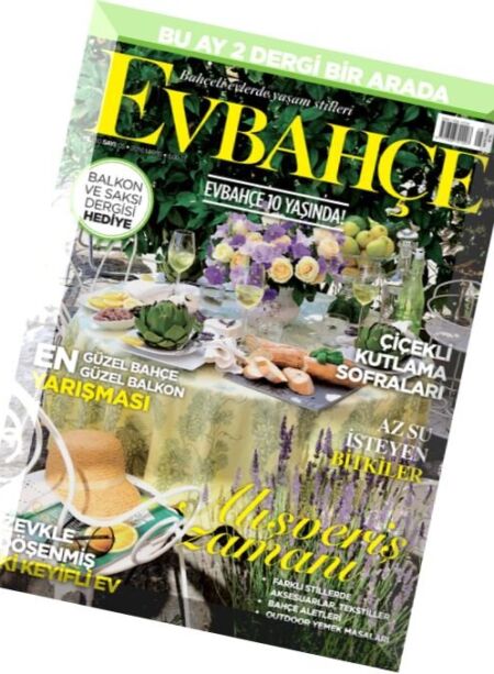 Ev Bahce – Mayis 2016 Cover