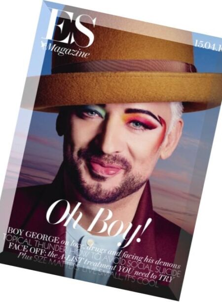Evening Standard – 15 April 2016 Cover