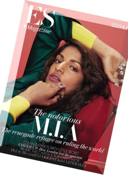 Evening Standard Magazine – 22 April 2016 Cover