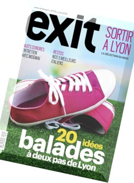 Exit Mag – Mai 2016 Cover