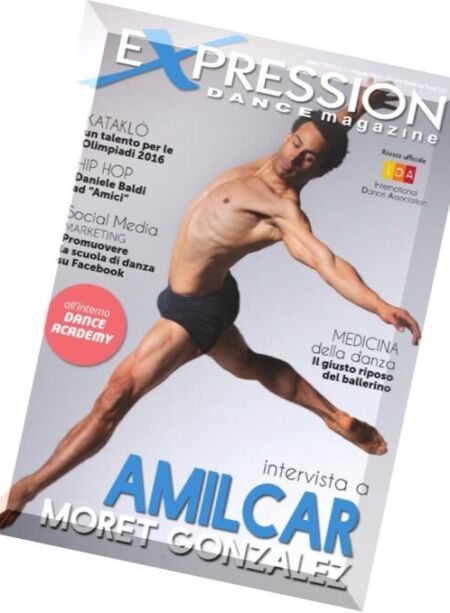 Expression Dance – Maggio 2016 Cover