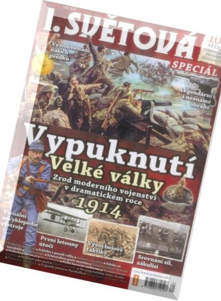 Extra Valka I. Svetova Special – 2014-10, Vypuknuti Velke Valky Cover