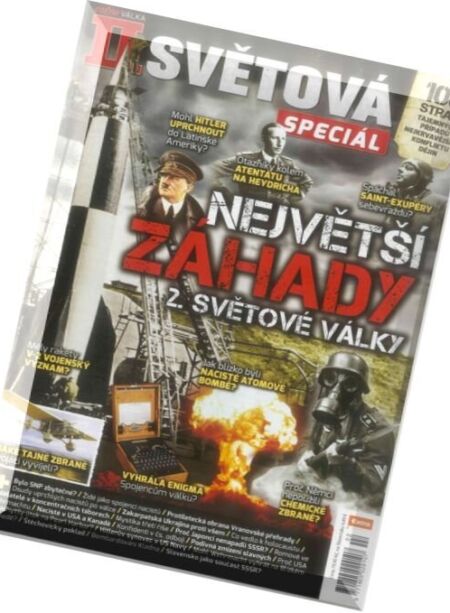 Extra Valka II. Svetova Special – 2014-03, Nejvetsi Zahady 2. Svetove Valky Cover