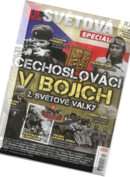 Extra Valka II. Svetova Special – 2014-06, Ceshoslovaci v Bojich 2. Svetove Valky Cover