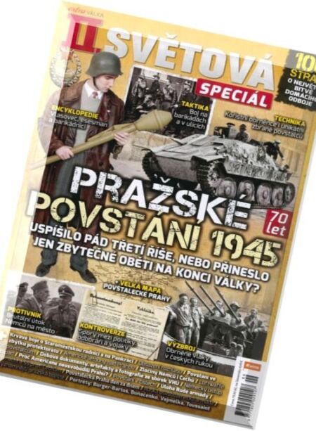Extra Valka II. Svetova Special – 2015-03, Prazske Povstani 1945 Cover