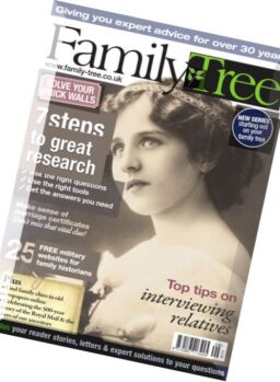 Family Tree UK – June 2016