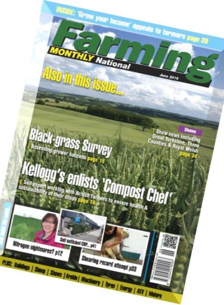 Farming Monthly National – June 2016 Cover