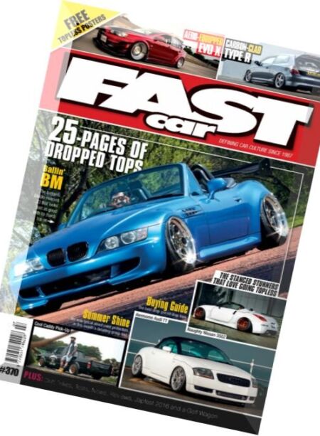 Fast Car – July 2016 Cover