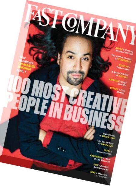 Fast Company – June 2016 Cover