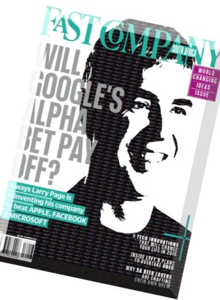 Fast Company South Africa – May 2016 Cover