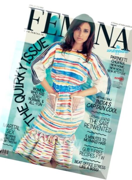 Femina – 22 April 2016 Cover