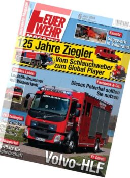 Feuerwehr Magazin – Juni 2016