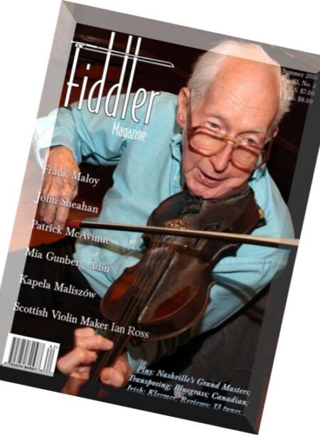 Fiddler Magazine – Summer 2016 Cover