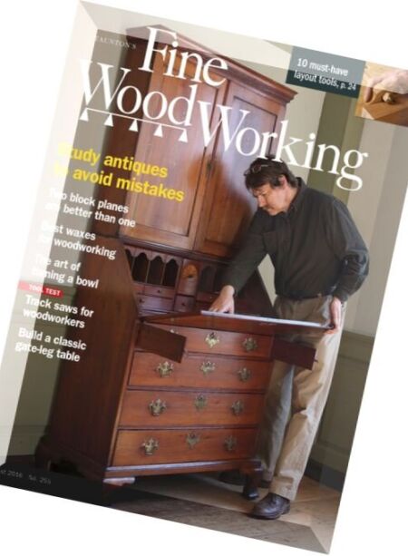 Fine Woodworking – July-August 2016 Cover