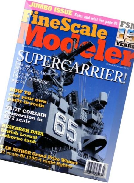 FineScale Modeler – 1997-03 Cover