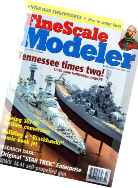FineScale Modeler – 1998-02 Cover