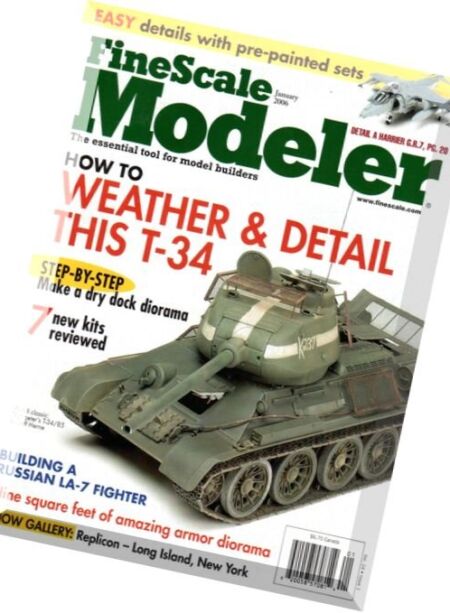 FineScale Modeler – 2006-01 Cover