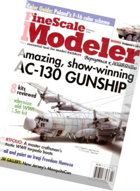 FineScale Modeler – 2006-02 Cover