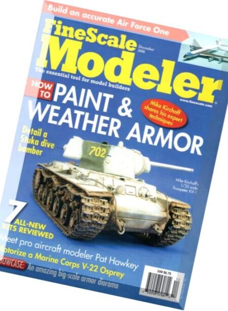 FineScale Modeler – 2006-12 Cover