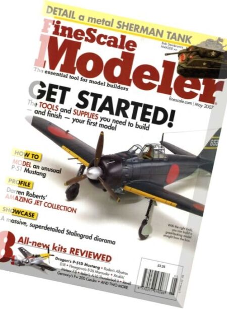 FineScale Modeler – 2007-05 Cover