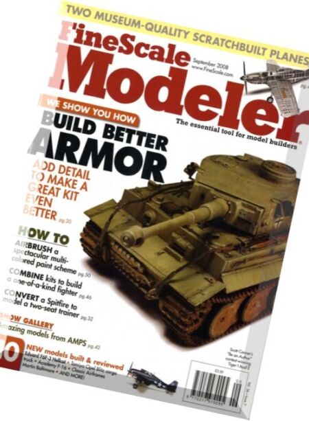 FineScale Modeler – 2008-09 Cover