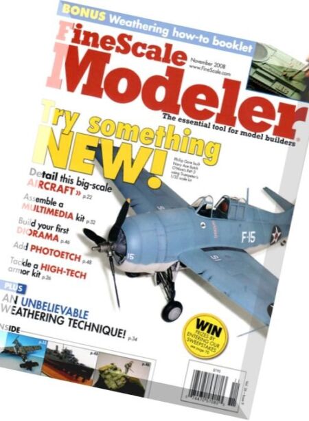 FineScale Modeler – 2008-11 Cover