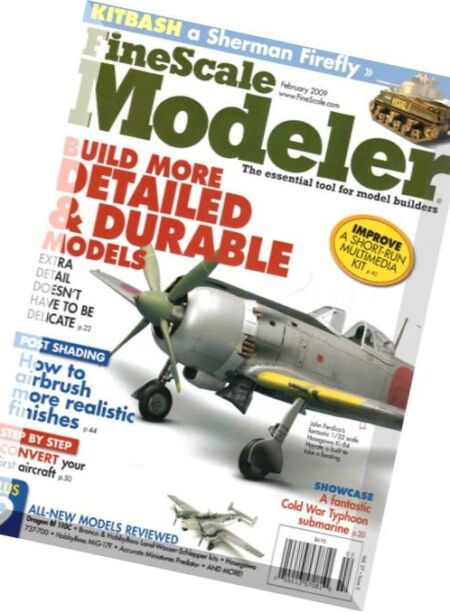 FineScale Modeler – 2009-02 Cover