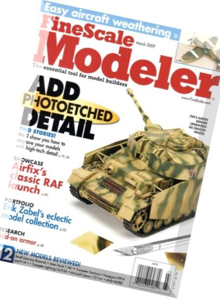 FineScale Modeler – 2009-03 Cover