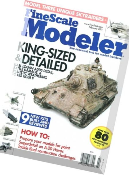 FineScale Modeler – 2011-02 Cover
