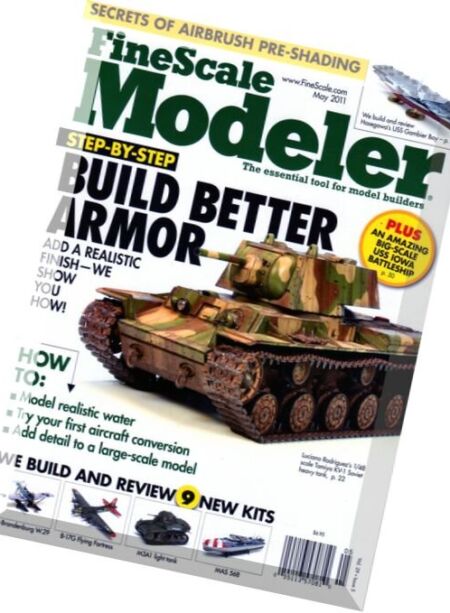 FineScale Modeler – 2011-05 Cover