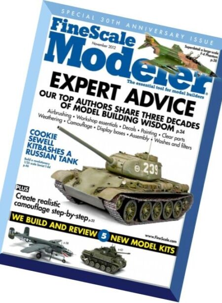 FineScale Modeler – 2012-11 Cover