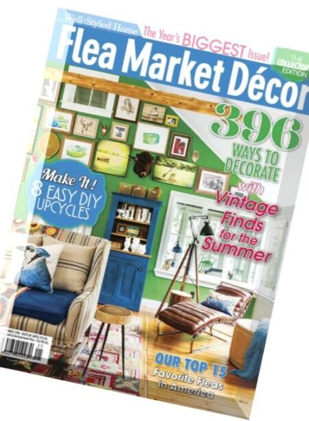 Flea Market Decor – May-June 2016 Cover