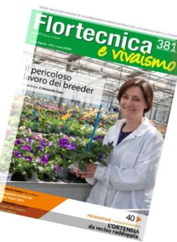Flortecnica e Vivaismo – Luglio-Agosto 2016